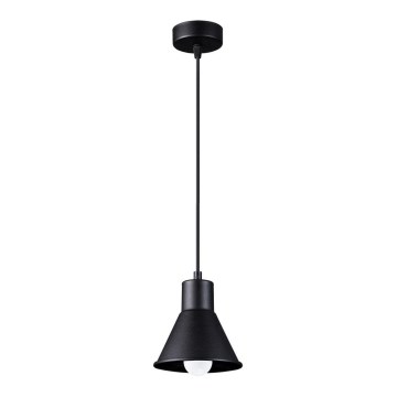 Suspension filaire TALEJA 1xE27/60W/230V noir