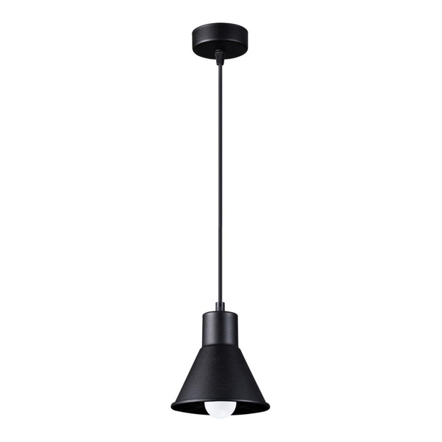 Suspension filaire TALEJA 1xE27/60W/230V noir