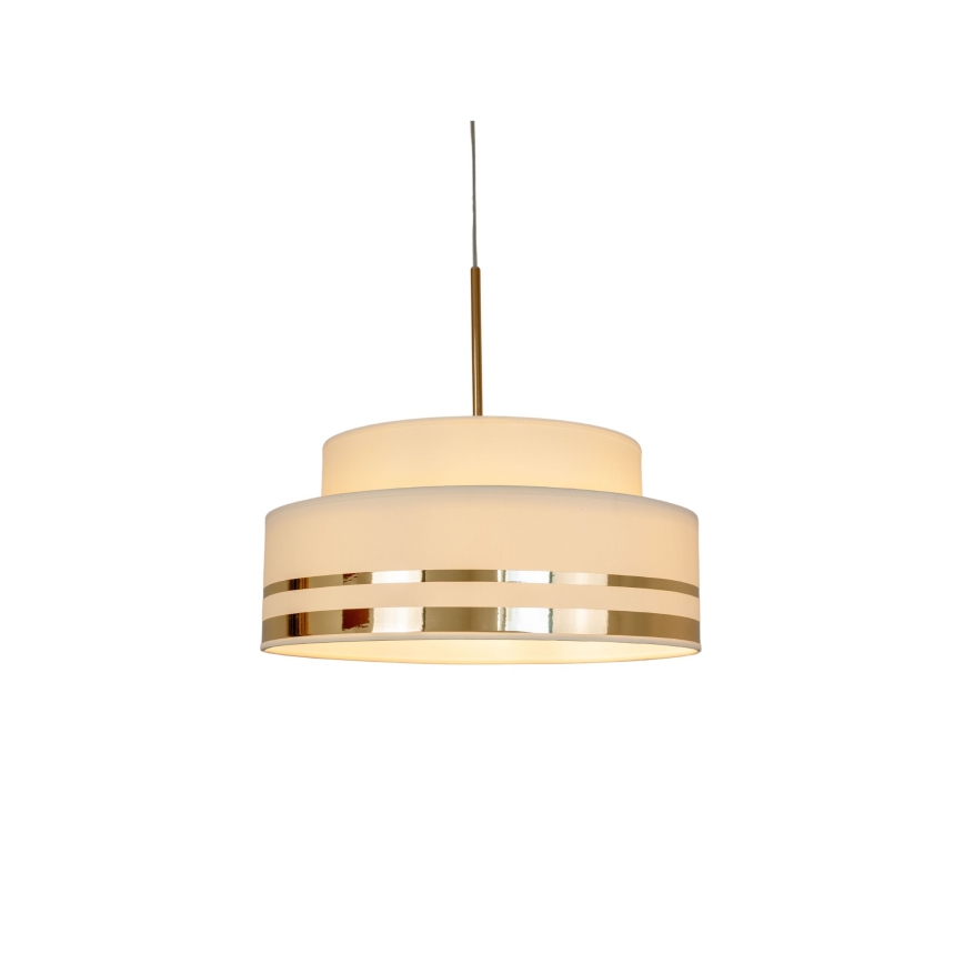 Suspension filaire TAMI 1xE27/60W/230V beige/doré