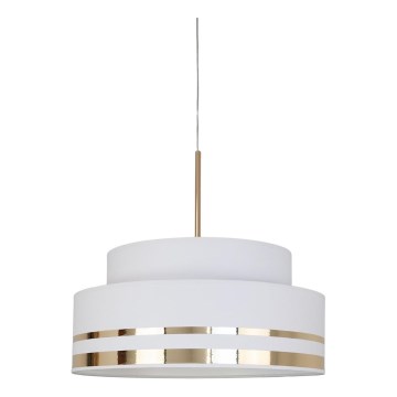 Suspension filaire TAMI 1xE27/60W/230V crème/doré