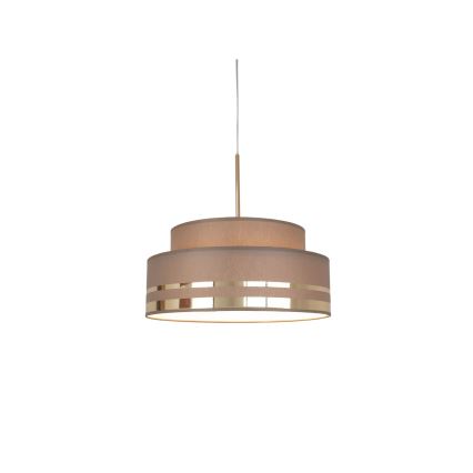 Suspension filaire TAMI 1xE27/60W/230V marron/doré