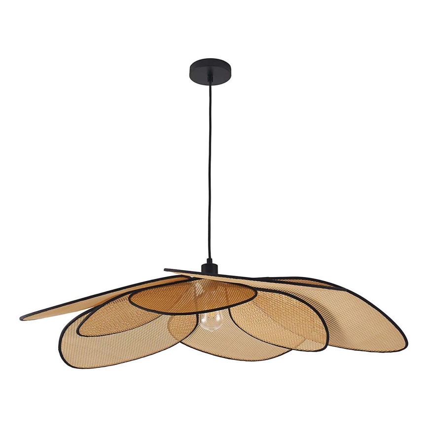 Suspension filaire TOBAGO 1xE27/20W/230V d. 100 cm beige