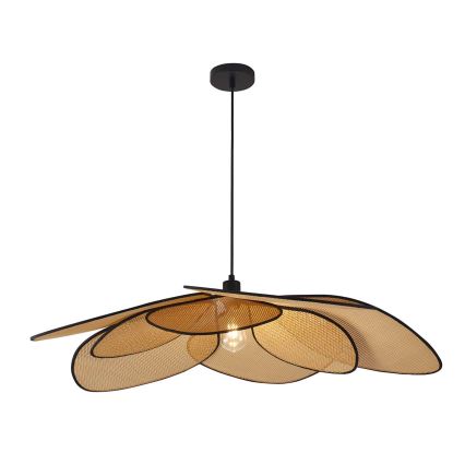 Suspension filaire TOBAGO 1xE27/20W/230V d. 100 cm beige