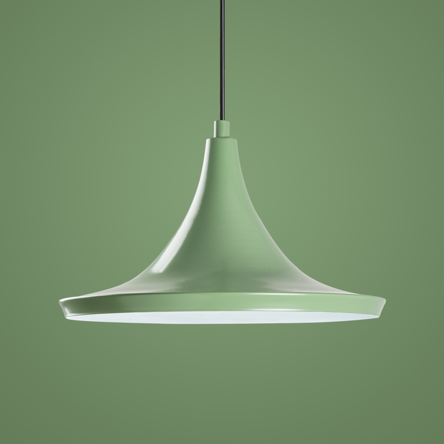 Suspension filaire TOM 1xE27/40W/230V vert