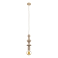 Suspension filaire TOWER 1xE27/15W/230V beige