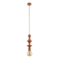 Suspension filaire TOWER 1xE27/15W/230V brique