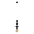 Suspension filaire TOWER 1xE27/15W/230V noir