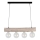 Suspension filaire TRABO 4xE27/60W/230V pin
