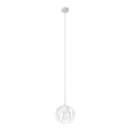 Suspension filaire TULOS 1xE27/60W/230V blanc