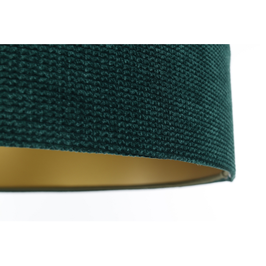 Suspension filaire TWIST 1xE27/60W/230V vert/doré