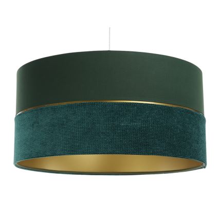 Suspension filaire TWIST 1xE27/60W/230V vert/doré