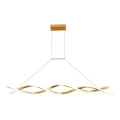 Suspension filaire TWIST LED/37W/230V 4000K 120 cm doré