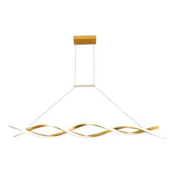 Suspension filaire TWIST LED/37W/230V 4000K 120 cm doré