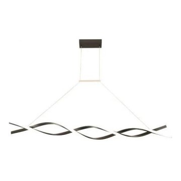 Suspension filaire TWIST LED/37W/230V 4000K 120 cm noir