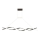 Suspension filaire TWIST LED/37W/230V 4000K 120 cm noir