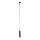 Suspension filaire VALDA 1xGU10/60W/230V 132 cm noir