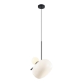 Suspension filaire VESTA 1xE27/7W/230V + 1xG9/3W/230V blanche