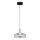 Suspension filaire VETRO LED/6W/230V d. 23 cm gris/noir