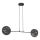 Suspension filaire XOTIC 2xE27/15W/230V noir