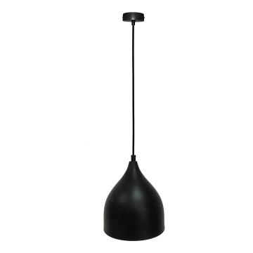 Suspension filaire YSTAD 1xE27/40W/230V noir