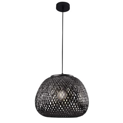 Suspension filaire ZANZIBAR 1xE27/20W/230V d. 35 cm bambou