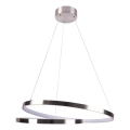 Suspension filaire ZEFIRA LED/40W/230V 4000K d. 50 cm chrome brillant
