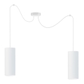 Suspension filaire ZIK 2xE27/40W/230V araignée blanc