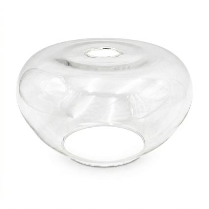 Suspension FLO sur câble 1xE27/15W/230V, chrome brillant / transparent