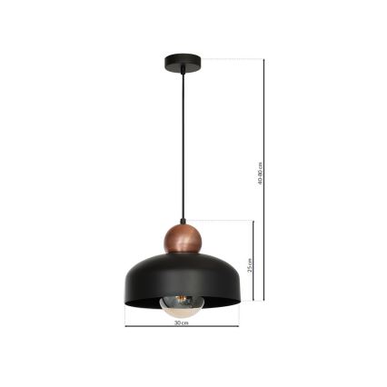 Suspension HARALD 1xE27/60W/230V