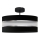 Suspension HELEN 3xE27/15W/230V noir/chrome brillant