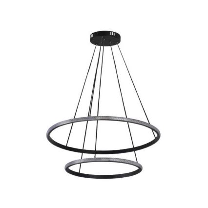 Lustre LED dimmable sur câble LED/55W/230V 3000-6500K Ø 60 cm + télécommande