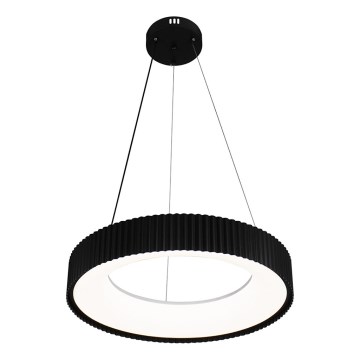 Suspension LED dimmable sur câble, 75 W / 230 V, 3000–6500 K, Ø 49 cm + télécommande