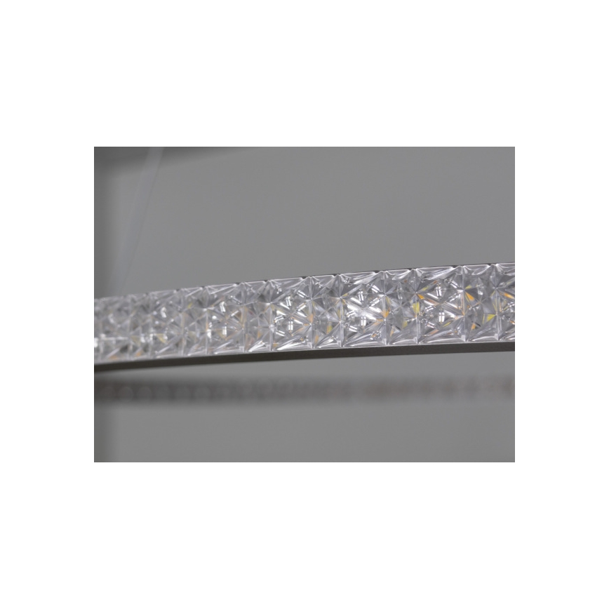 Suspension LED dimmable sur câble LED/90W/230V 3000-6500K Ø 60 cm + télécommande