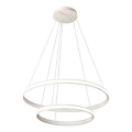 Suspension LED dimmable sur câble, 90W/230V, 3000-6500K, Ø 60 cm + télécommande