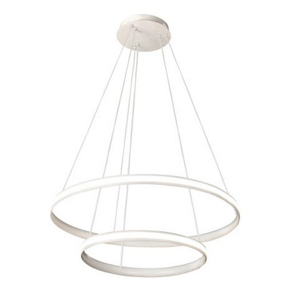 Suspension LED dimmable sur câble, 90W/230V, 3000-6500K, Ø 60 cm + télécommande