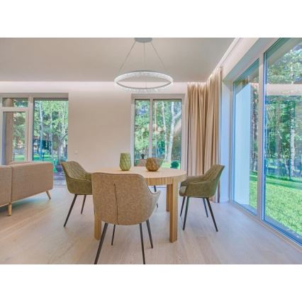 Suspension LED dimmable sur câble ALIANZ LED/45W/230V 3000-6000K Ø 60 cm + télécommande