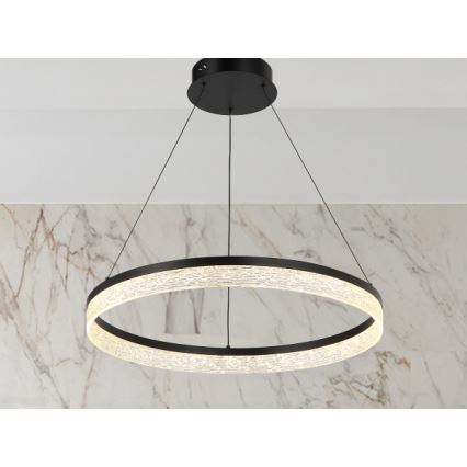 Suspension LED dimmable sur câble ALIANZ LED/60W/230V 3000-6000K Ø 80 cm + télécommande