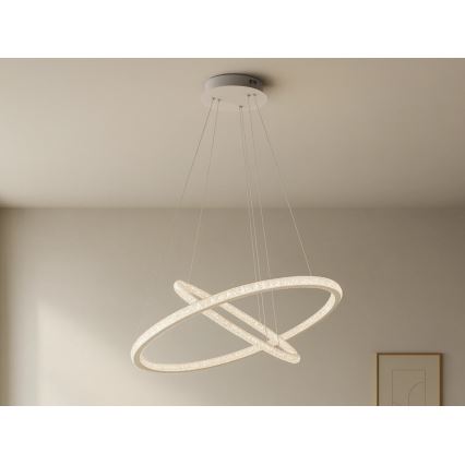Suspension LED dimmable sur câble LED/150W/230V 3000-6500K + télécommande
