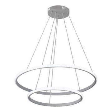 Suspension LED dimmable sur câble LED/55W/230V 3000-6500K Ø 60 cm + télécommande