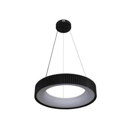Suspension LED dimmable sur câble, 75 W / 230 V, 3000–6500 K, Ø 49 cm + télécommande