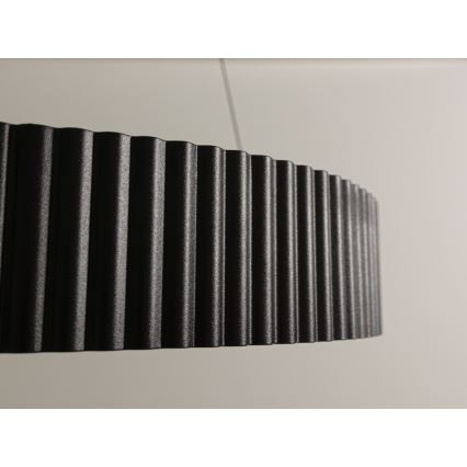 Suspension LED dimmable sur câble, 75 W / 230 V, 3000–6500 K, Ø 49 cm + télécommande