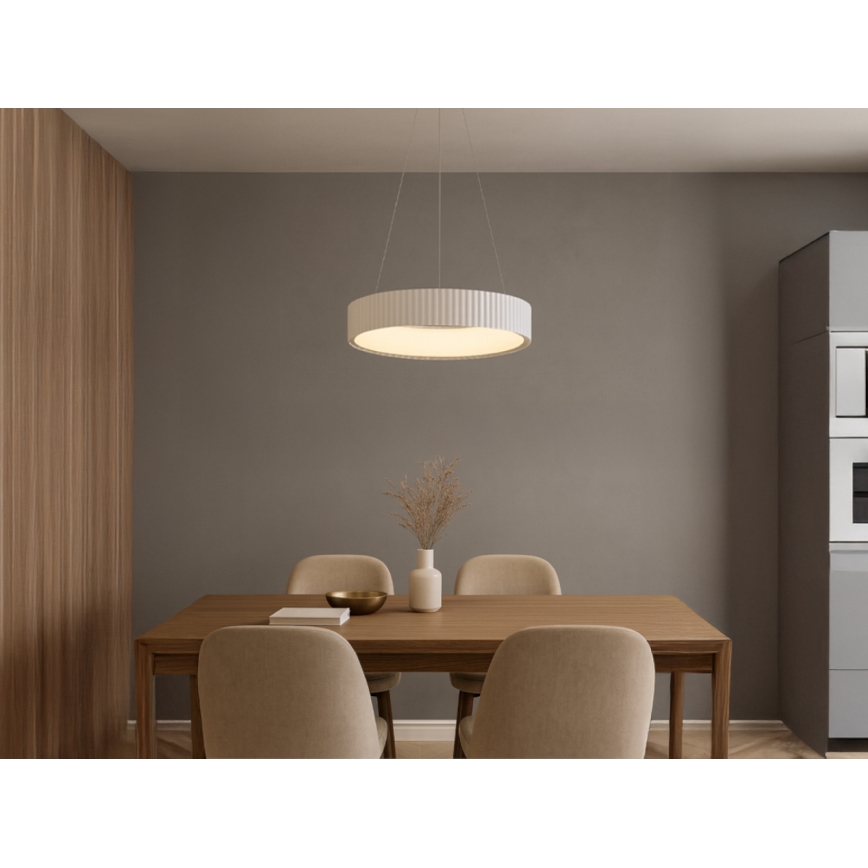 Suspension LED dimmable sur câble LED/75W/230V 3000-6500K Ø 49 cm + télécommande