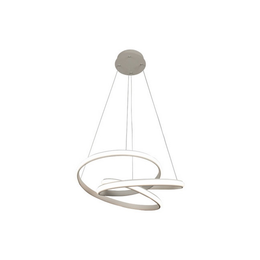 Lustre LED dimmable suspendu sur câble LED/85W/230V 3000–6500K Ø 49 cm + télécommande