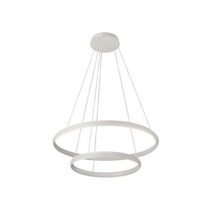 Suspension LED dimmable sur câble, 90W/230V, 3000-6500K, Ø 60 cm + télécommande