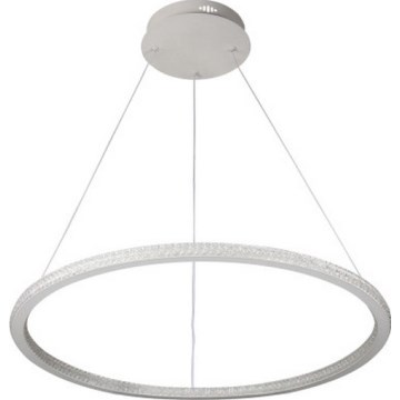 Suspension LED dimmable sur câble LED/90W/230V 3000-6500K Ø 60 cm + télécommande