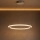 Suspension LED dimmable sur câble LED/90W/230V 3000-6500K Ø 60 cm + télécommande