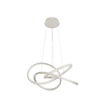 Suspension LED dimmable sur câble LED/95W/230V 3000-6500K Ø 57 cm + télécommande