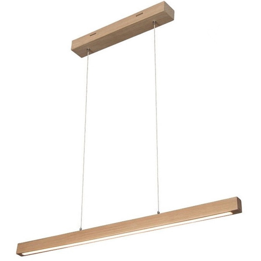 Suspension LED dimmable sur câble SMAL LED/12W/230V chêne