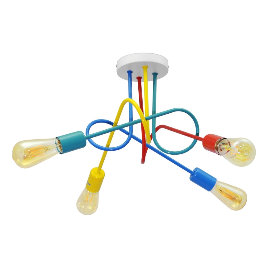 Suspension LED enfant OXFORD 4xE27/10W/230V