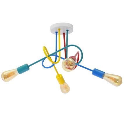 Suspension LED enfant OXFORD 4xE27/10W/230V